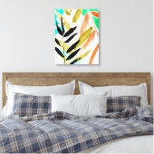 Vivid Fronts II Canvas Afdruk (Insitu (Slaapkamer))