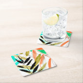 Vivid Fronts II Vierkante Kartonnen Onderzetter (Insitu)