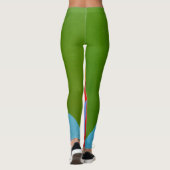 Vivid Fusion Abstract Leggings (Dos)