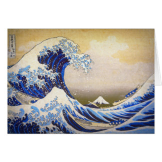 Vivid Great Wave door Hokusai