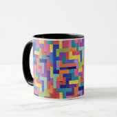 Vivid Grid Mok (Voorkant links)