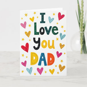 Vivid Je t'aime Papa Carte