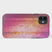 Vivid Paisley Doodle Pattern iPhone 5 Hoesje (Achterkant (horizontaal))