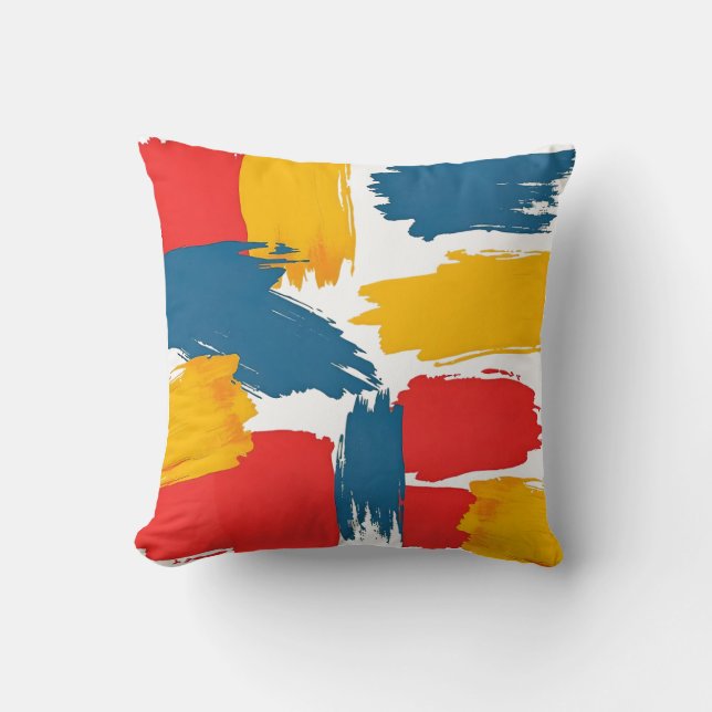 Vivid Palette Comfort Kussen (Voorkant)