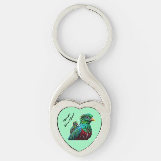 "Vivid Plume" Sleutelhanger (Voorkant)