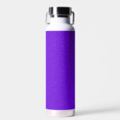 Vivid Purple Bruit Texture Bouteille d'eau (Avant)