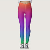 Vivid Rainbow-Leggings Leggings (Voorkant)