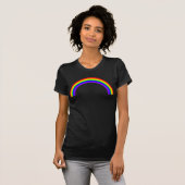 Vivid Rainbow T-shirt (Voorkant volledig)