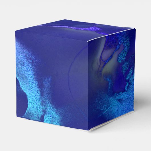 Vivid Shimmering Ink Splash Bedankdoosjes (Achterkant)