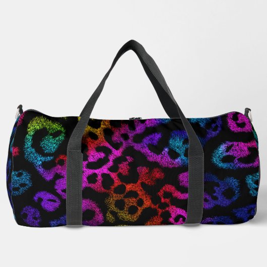 Vivid Speckled Leopard Print  Plunjezak (Voorkant)