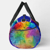 Vivid Spectrum Swirl Monogram Personalized Travel  Plunjezak (Rechts)