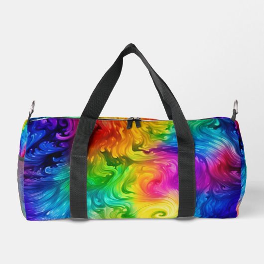 Vivid Spectrum Swirl Travel Carrier Plunjezak (Achterkant)