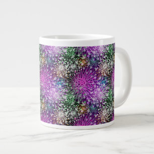 Vivid Spotty Pattern Extra Grote Mok
