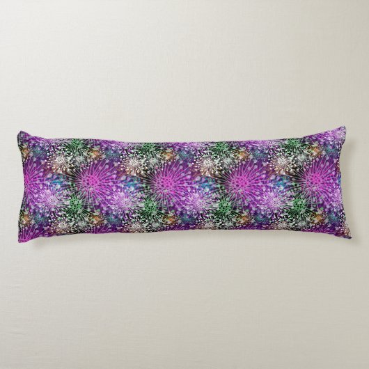 Vivid Spotty Pattern Lichaamskussen (Achterkant)