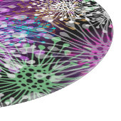 Vivid Spotty Pattern Snijplank (Hoek)