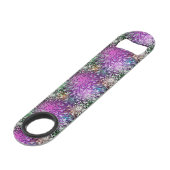 Vivid Spotty Pattern Speed Flessenopener (Voorkant Gekanteld)