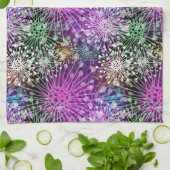 Vivid Spotty Pattern Theedoek (Gevouwen)