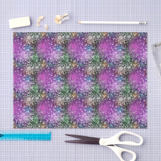 Vivid Spotty Pattern Tissuepapier (Craft)