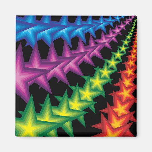 vivid star strepen magneet (Voorkant)