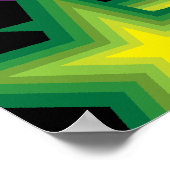 vivid star strepen poster (Hoek)