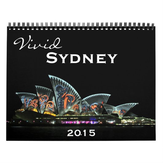 vivid sydney 2015 kalender (Hoes)