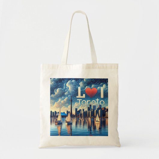 Vivid Toronto Lake Tote (Voorkant)