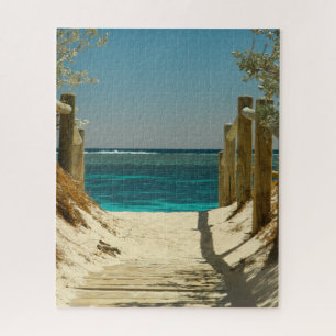 Vivid Tropical Bali Beach Legpuzzel