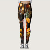 Vivid Vibes Leggings Tout-Sur-Impression Eclipse A (Devant)