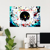 Vivid Vinyl Artistic Poster (Thuiskantoor)