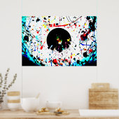 Vivid Vinyl Artistic Poster (Keuken)