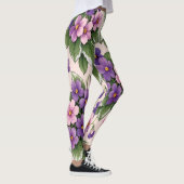 Vivid Violet Women's Leggings (Droite)