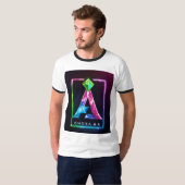 Vivid Vogue : T-shirt dynamique et élégant (Devant entier)