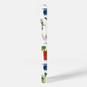 Vivid Waterverf Cocktail Pattern Canvas tas Case-Mate iPhone Case (Achterkant / Links)