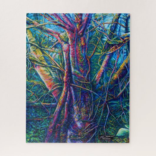 Vivid Wilds Puzzle par Rosanne Coty Artiste/Concep (Vertical)
