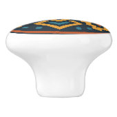 Vivid Zapotec Diamond Geometry Cabinet Knop Pull (Zijkant)