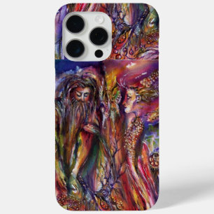 VIVIEN EN MERLIN Roze Paarse Fantasy iPhone 15 Pro Max Hoesje