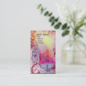 VIVIEN monogram Visitekaartje (Staand voorkant)