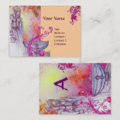 VIVIEN MONOGRAM VISITEKAARTJE (Voorkant / Achterkant)