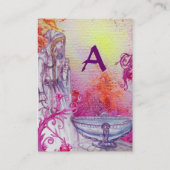 VIVIEN MONOGRAM VISITEKAARTJE (Achterkant)