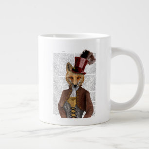 Vivienne Steampunk Fox Extra Grote Beker