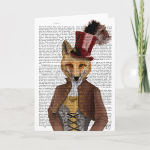 Vivienne Steampunk Fox Kaart