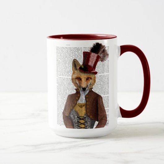 Vivienne Steampunk Fox Mok (Rechts)