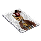 Vivienne Steampunk Fox Notitieboek (Rechterzijde)