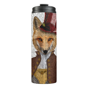 Vivienne Steampunk Fox Thermosbeker