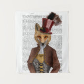 Vivienne Steampunk Fox Wandkleed (Voorkant)