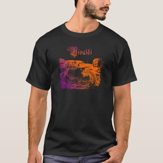 VIVLADI venijskanaalzonsondergang T-shirt (Voorkant)
