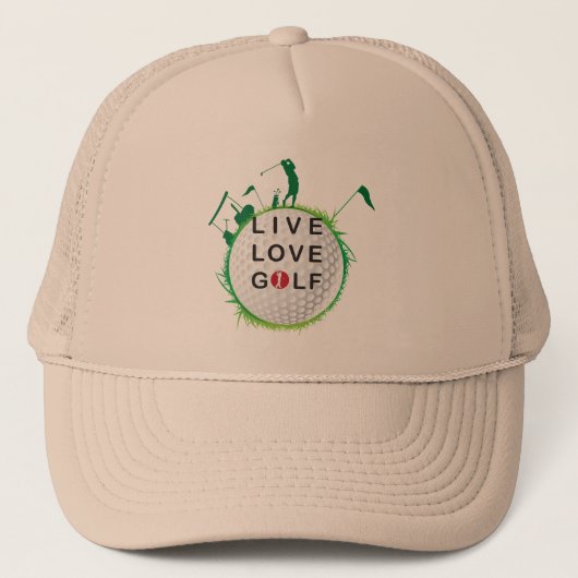 Vivre, aimer le Casquette de golf (Devant)