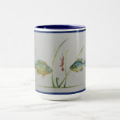 Vivre, Amour, Pine Lake 2 Tone Coffee Mug (Centre)