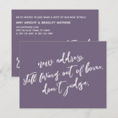 Vivre encore avec des boîtes Ne jugez pas carte gr (Devant / Derrière)