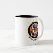 Vivre le rêve café Mug (Devant droit)